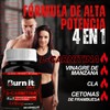 Burn it Zero L Carnitina 1300mg 4en1 120 Caps |