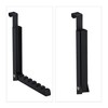Relaxdays 4 x Folding Hooks, for Hanging, Door Coat Rack
