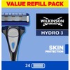 WILKINSON SWORD - Hydro 3 Razor Blades For Men |