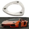 3in 3 Bolt Exhaust Flange Steel Alloy Prevent Leakage Reduce