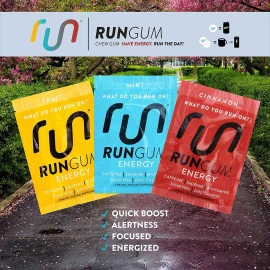 Gum Ejecutar Paquete De La Variedad De Energía Gum 50 Mg De
