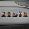 5PCS Cute mini Dog Dashboard Decorations,Dog Themed Desk Decor Ornaments,Cars
