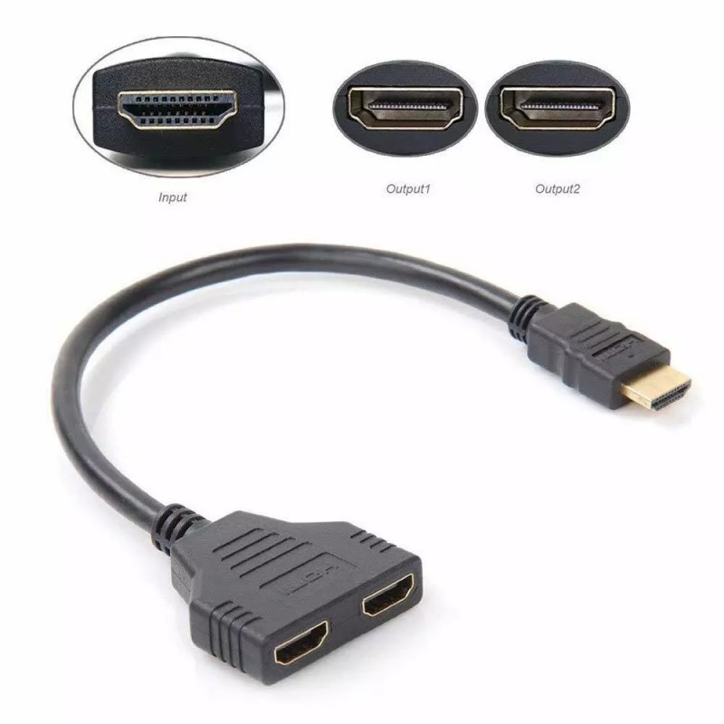 Gator Cable 4K HDMI Cable Splitter Adapter 2.0 Converter 1
