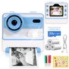 GWAEPU Instant Print Camera for Kids: 1080p Printable Digital Camera