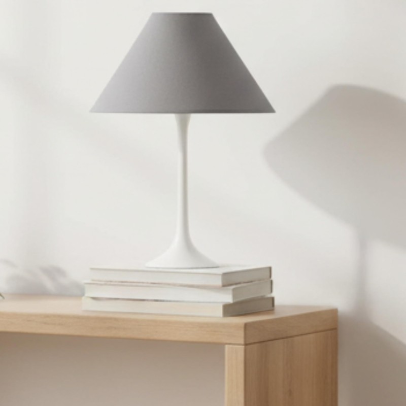 Empire Cotton Coolie Lamp Shades for Table Lamps and Pendant