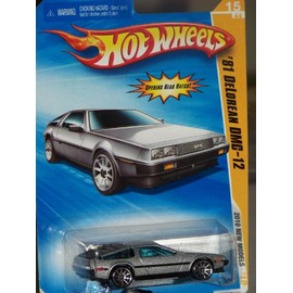Hot Wheels Delorean DMC-12 2010 New Models 81 Delorean DMC-12 First Edition 1:64 Scale Collectible Die Cast Car #15