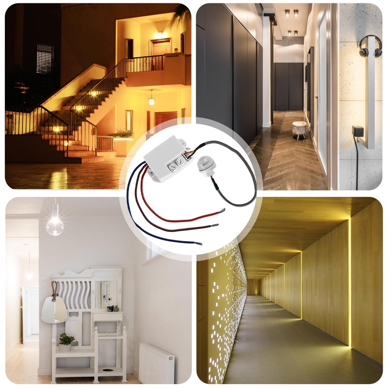 Mini Motion Detector 220 V: IP65 Mini Infrared Motion Sensor