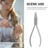 OSALADI Stainless Steel Nose Pad Repairing Plier for Eyeglass Adjustment
