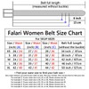 Falari Women Genuine Leather Belt Fashion Dress Belt With Single