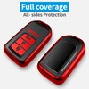 Autophone for Honda Key Fob Cover with Keychain Soft TPU