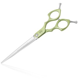 HASHIMOTO Dog Cutting Scissors for Grooming, Grooming Scissors for Dog, Straight Blade, Extremely Light Weight, Matte Surface, Designed for Professional Pet Groomers or Family DIY Use.