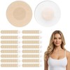 200pcs Pezoneras Adhesiva Desechables Suaves Invisibles
