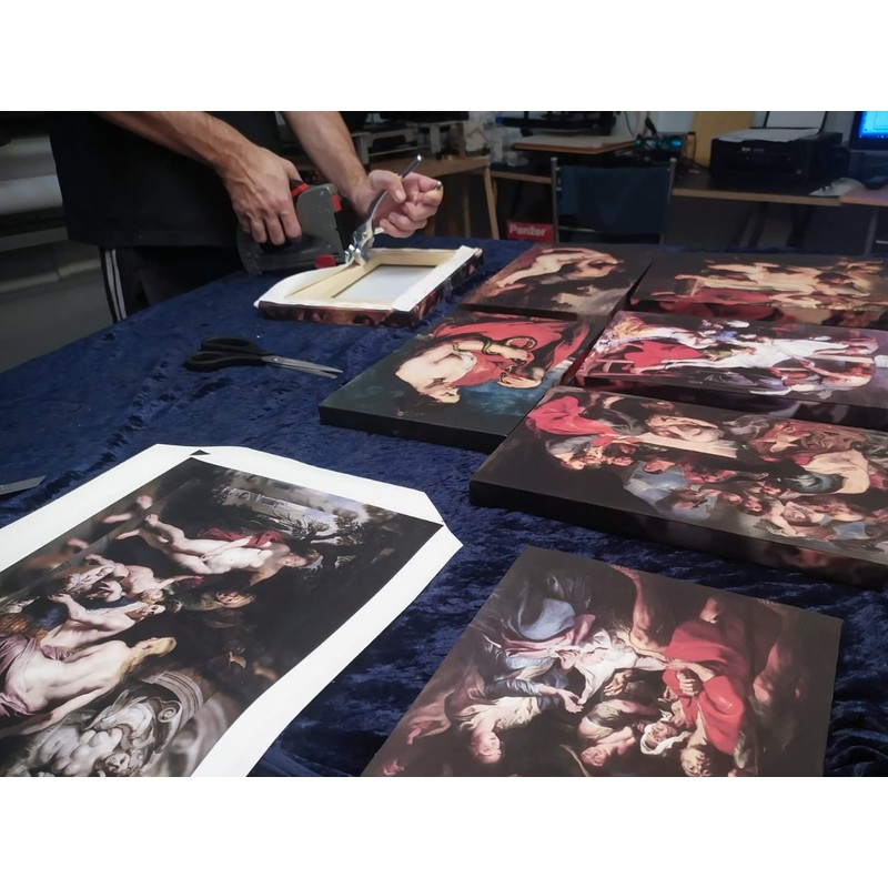 The Shroud of Turin Jesus Christ Face Canvas Print, Gallery