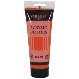 Sargent Art 23-0314 120Ml Tube Acrylic Paint, Cadmium Orange Hue