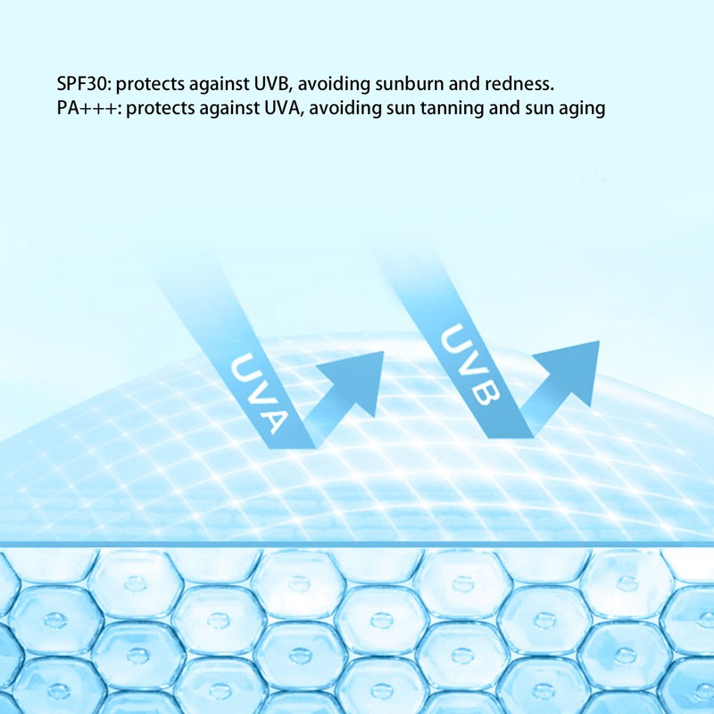 50g Sunscreen SPF 30 PA+++ Facial Sunblock Waterproof Ultraviolet Isolation