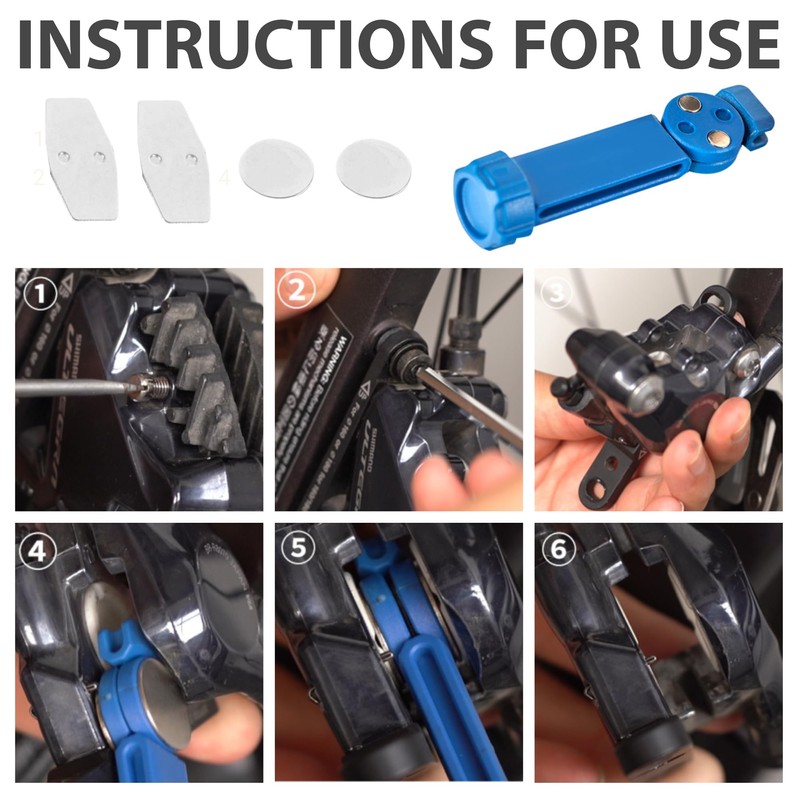 QZAVIRE Bike Brake Pad Spreader Tool, Bicycle Hydraulic Disc Brake