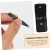 VICASKY 1Set Stainless Steel Eyebrow Tweezers Professional Beauty Tool for