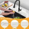 Faucet Mat for Kitchen Sink, Extra Long 23.6" Sink Splash