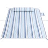 Double Hammock Pad and Pillow Set,78" x 55"Polyester Quilted Hammock