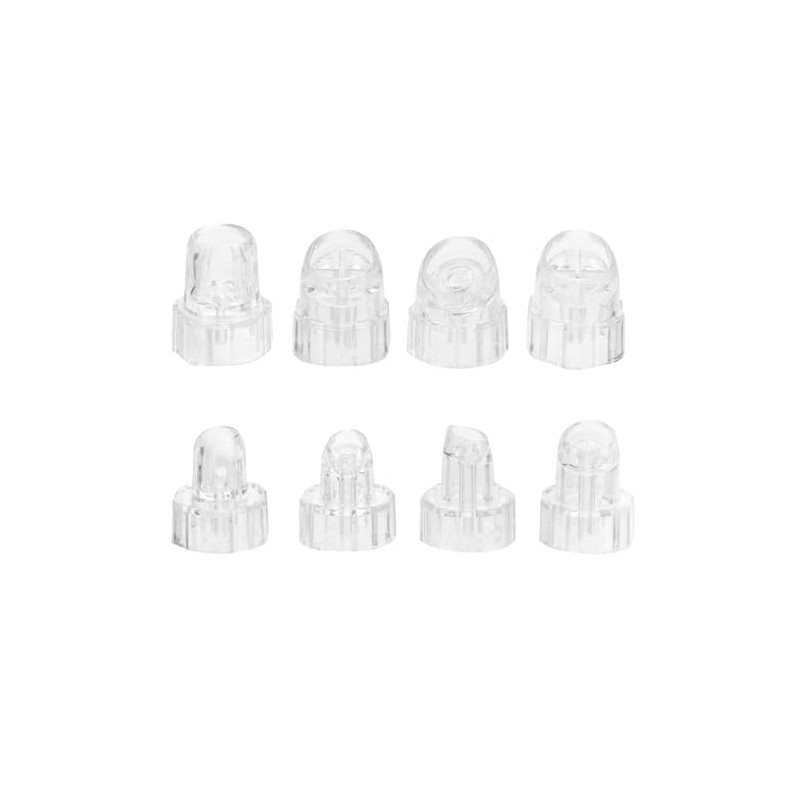 Beaupretty Plastic Hydro Dermabrasions Microdermas Heads 8pcs Water Oxygen Facial