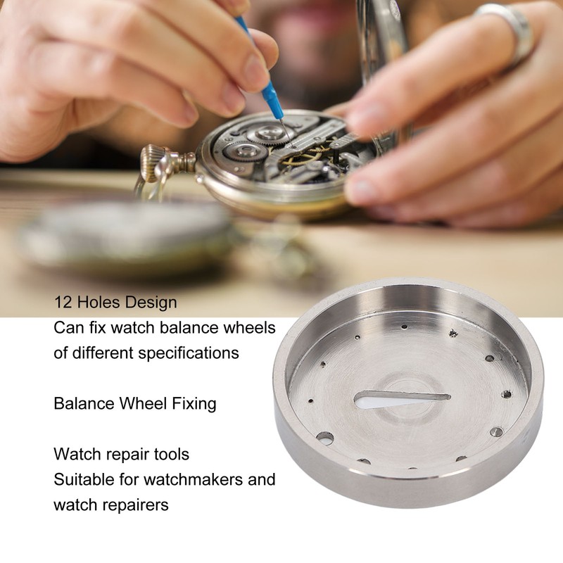 Watch Balance Hairspring Holding Adjustment Tool Watch Balance Wheel Stand