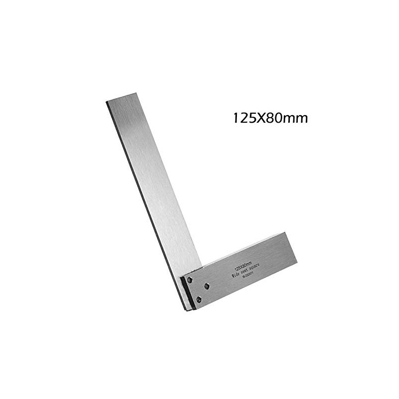 Engineers Square, POWERTOOL 90 Degree Engineers Steel Set Square Ruler