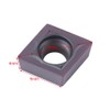 Akozon 10pcs CNC Carbide Chip Insert Blade Cutter Lathe Turning