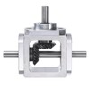 sourcing map Gear Box 90 Degree Right Angle Bevel Gearbox