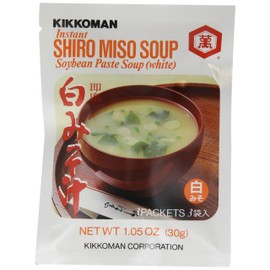 Kikkoman Shiro Instant Miso Soup, 1.05 Ounce (Pack of 12)