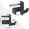 SELEWARE Steel J Hooks for Power Cage Squat Rack Attachment