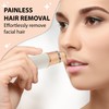 Rechargeable Facial Hair Remover for Women Painless Smooth Trimmer for