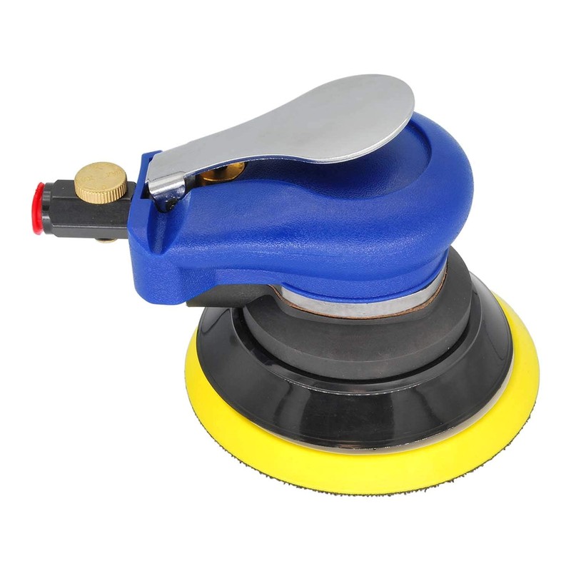 5 Inch Air Random Orbital Sander, Pneumatic Palm Sander tool