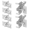 ZEKOO Stainless Steel Gate Hardware Kit, Self Closing Gate Hinges