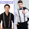 Janmercy X Back Hidden Suspender Heavy Duty Work Airport Friendly