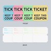 Essential 2000 Green Double Raffle Tickets Rolls Printable for Leisure,