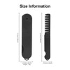 Beard Comb - ShiningUU 2-in-1 Folding Pocket Comb for Men,