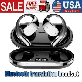 144Language Bluetooth Translator Earphones Real Time Smart Translation Earphones