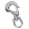 Swivels Eye Lifting Hook Stainless Steel Safety Lifting Hook for