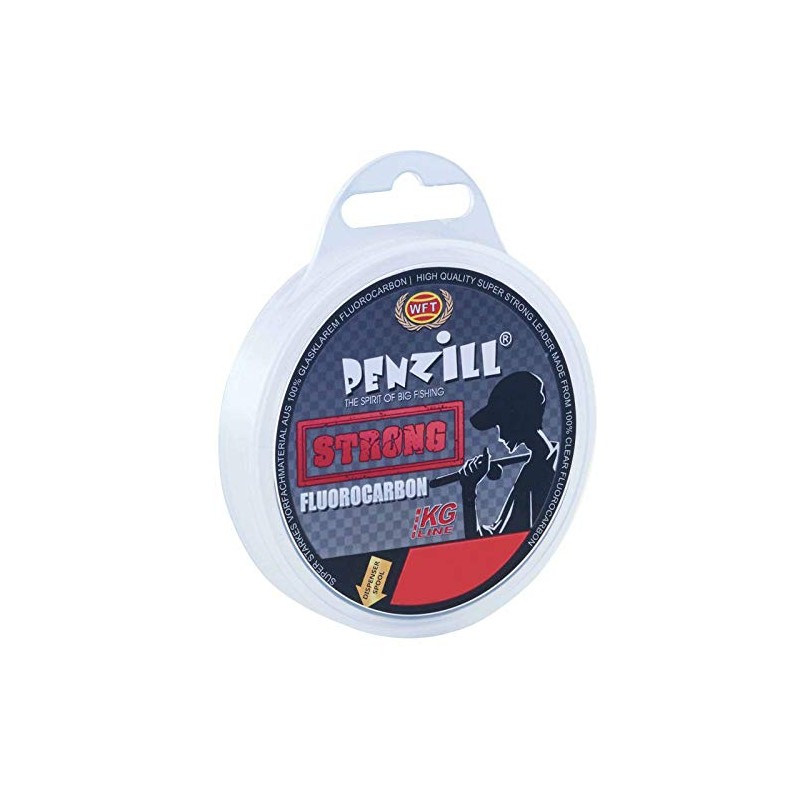 WFT Penzill Strong Fluorocarbon Leader Cord Diameter / Load Capacity