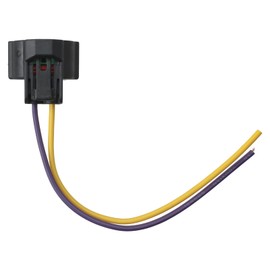 MOTOALL 2 Pack Wire Pigtails Wiring Harnesses Female Adapters Sockets 4-Inch for Front Light or Fog Lights Use H11 H8