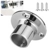 316 Stainless Steel Round Stanchion Base 90 Degree Marine Boat