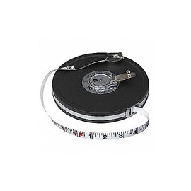 Long Tape Measure, 1/2 in x 50 ft, Black