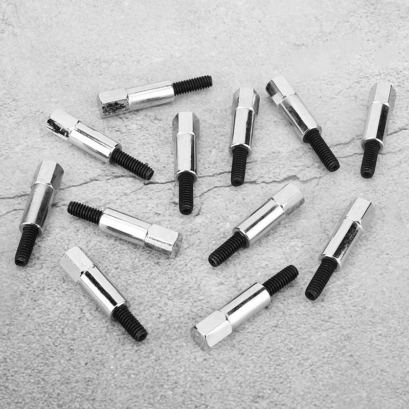 12pcs Chrome Valve Cover Bolt Set Fit for FORD 289