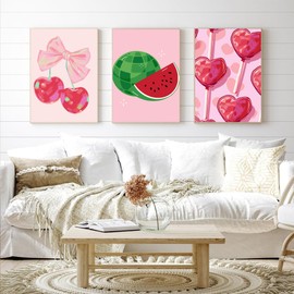 cupmod 6 Packs Vintage Paint by Numbers Kit for Adults,DIY Acrylic Watercolor Oil Painting by Number On Canvas Without Frame,Retro Funny Drinks Paint by Numbers Kit for Home Wall Decor 8x12inch