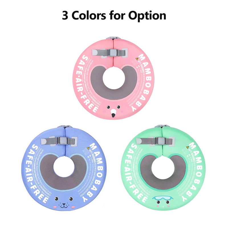 Baby Swimming Neck Ring Non Inflatable Ergonomic Thick Adjustable Baby