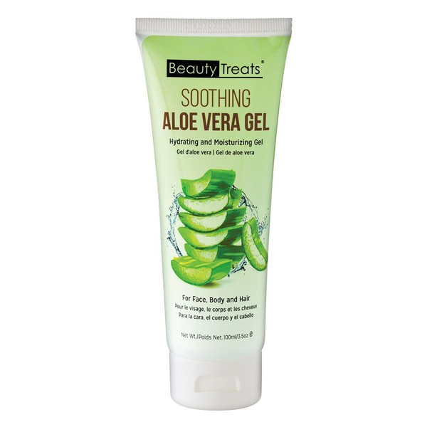 Soothing Aloe Vera Gel for Face, Body, Hair 3.5 OZ