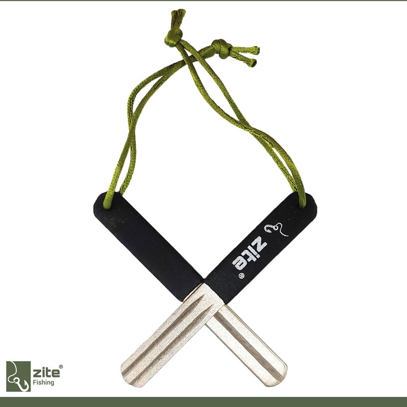 Zite Fishing Hook Sharpener Set - Sharpening Stone for Fishing