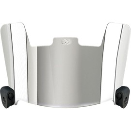 SLEEFS Football Helmet Visor [Silver Moonstone] - Tinted Professional Football Visor/Shield - Fits Youth & Adult Helmets - Includes Visor Clips