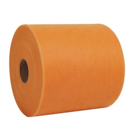 Tulle Roll 6Inchx200Yards(600ft) Tulle Ribbon Tulle Fabric Table Skirt Wedding Decorations Gift Wrapping (Orange)