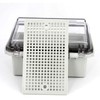 AcbbMNS IP67 Waterproof Junction Box with Clear Hinged Lid, ABS